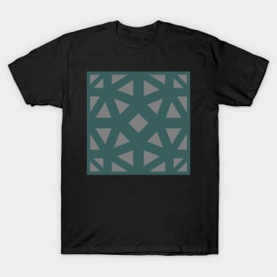 GMTX lawal f110 grey matrix green grid T-Shirt